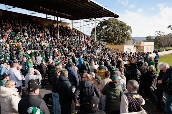 Het stadionplan is het belangrijkste probleem geworden voor Footy-Mad Tasmanië