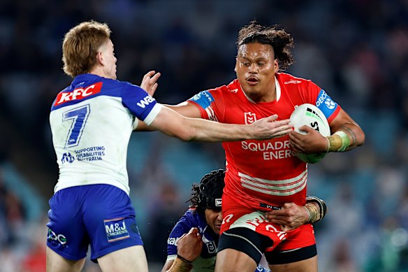 De NRL was ervan overtuigd dat de bunker het goed heeft laten bestraffen van Luciano Leilua voor het bemoeien met een play-the-ball.