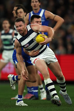 North was geen partij voor de katten van Patrick Dangerfield.