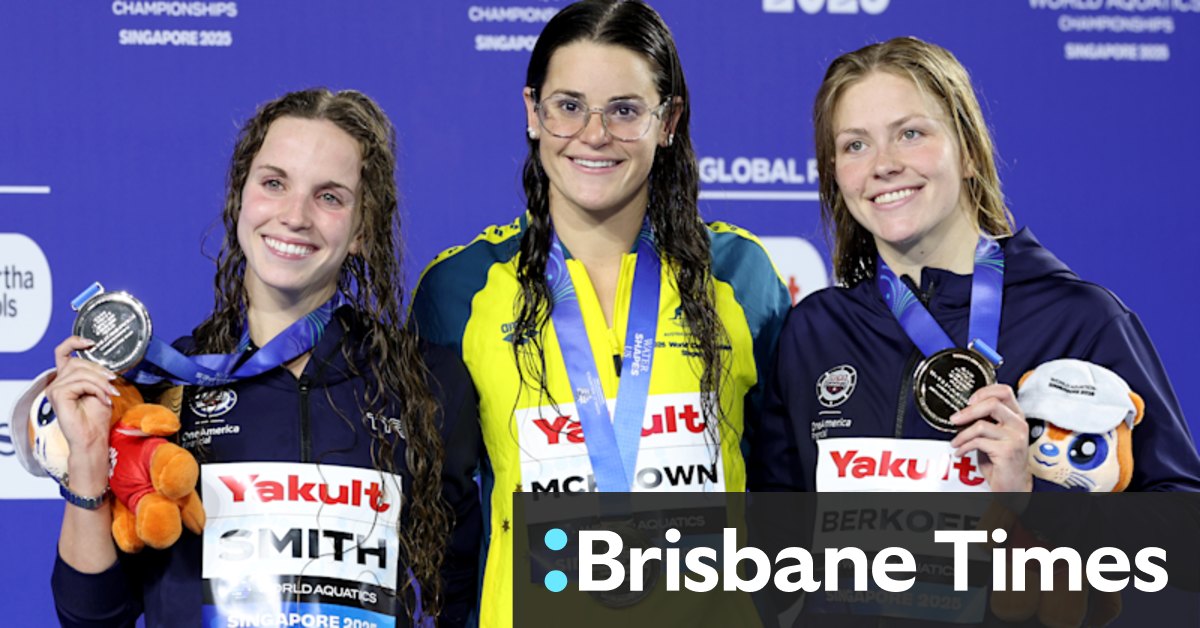Kaylee McKeown verslaat Regan Smith in 100m rugslagfinale