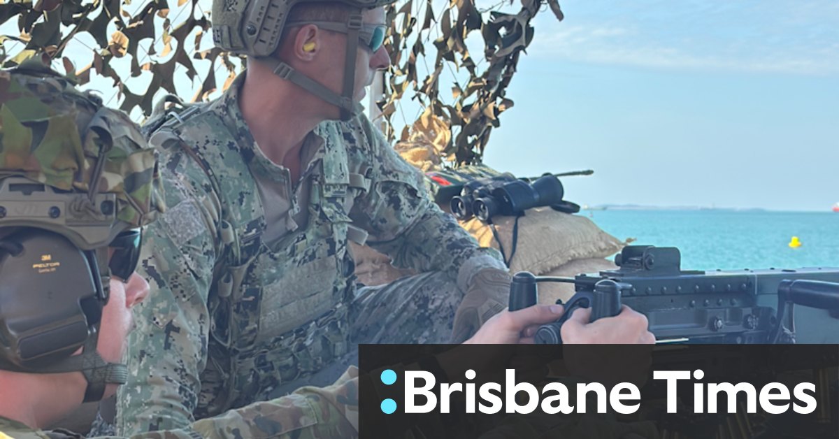 Binnen de grootste oorlogsspellen van Australië, oefen Talisman Saber