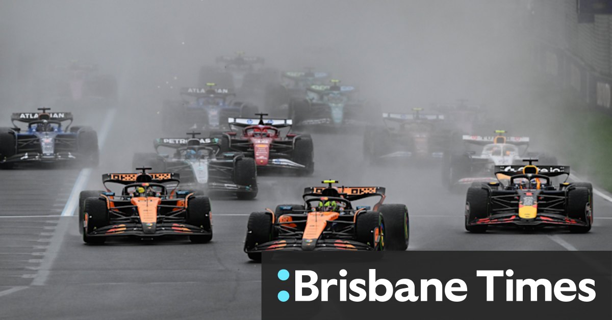 Public Lockout bij Australian Grand Prix Melbourne Precinct Set Treatle in Long