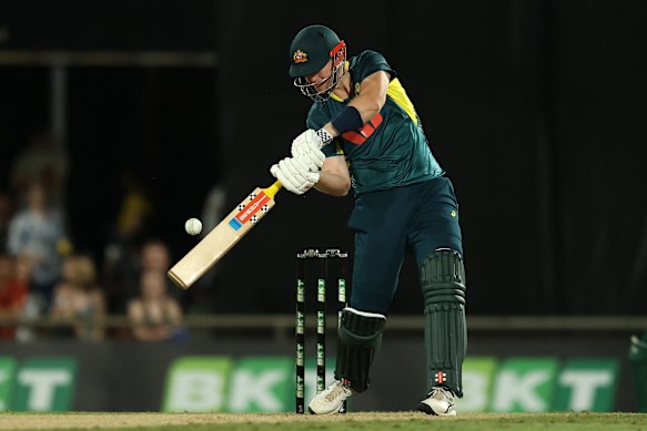 Mitch Owen Bats voor Australië.
