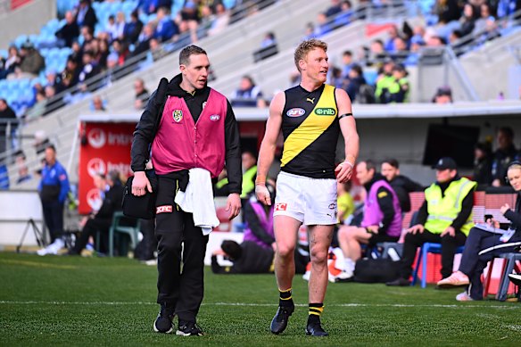 De dag van Nick Vlastuin was vroeg voorbij.