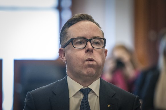 Voormalig Qantas CEO Alan Joyce.