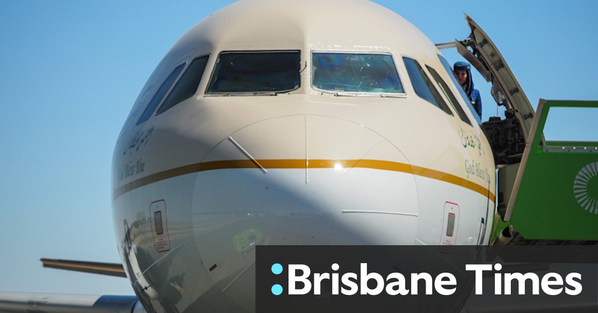 Airbus A320 op het punt om Boeing 737 Crown te nemen