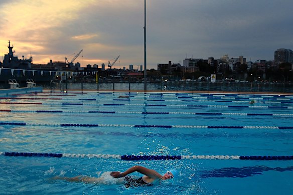 Zwemmers testen het water deze week.