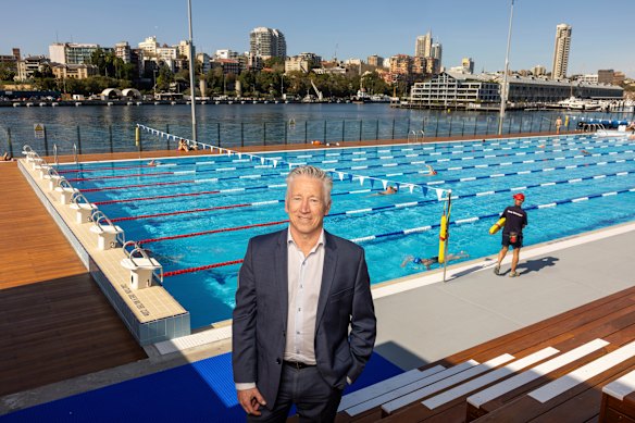 Stad van Sydney Manager van Greening en Leisure Joel Johnson zegt dat het project op tijd en met budget is afgeleverd.