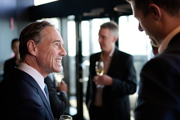 Greg Hunt op een evenement in juli 2025.