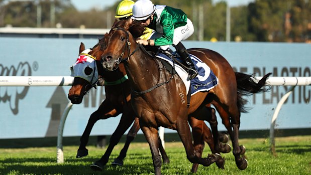 Jason Collett wint op Manaal.