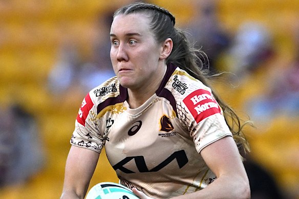 Broncos fullback Tamika Upton zal zondag