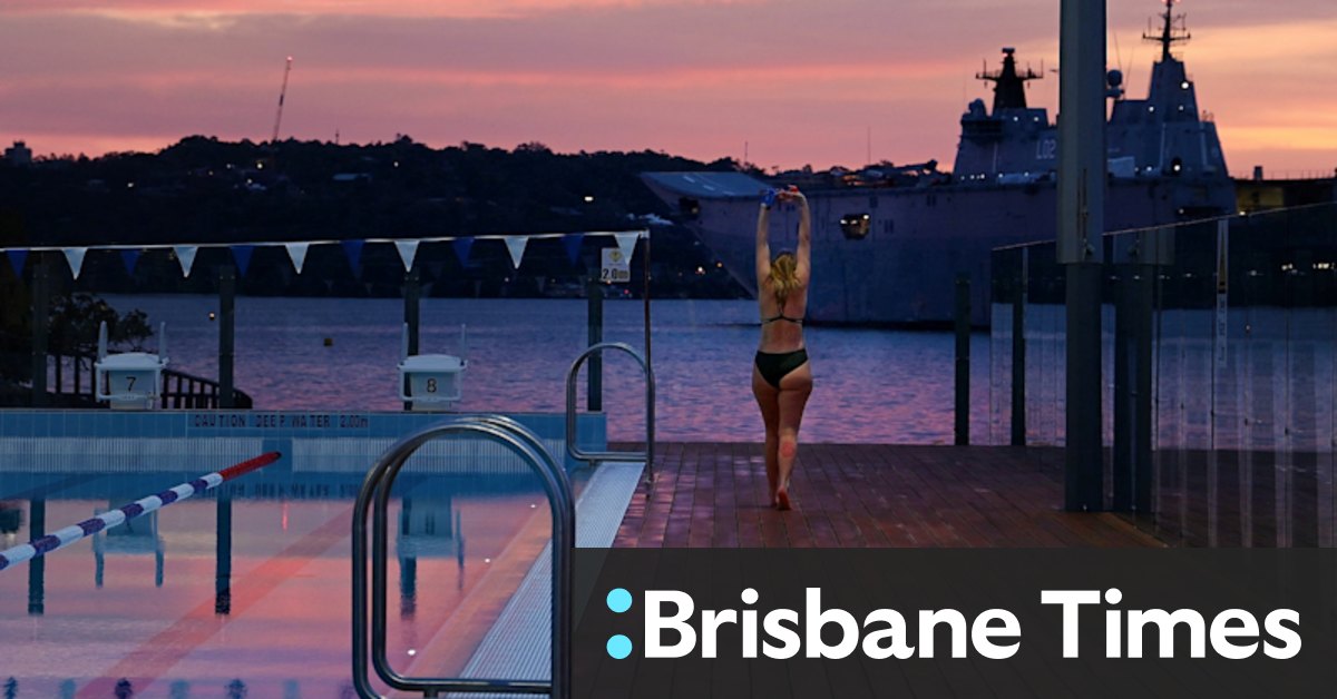 Een Sydney Harbour -pool die op tijd en met het budget is heropend