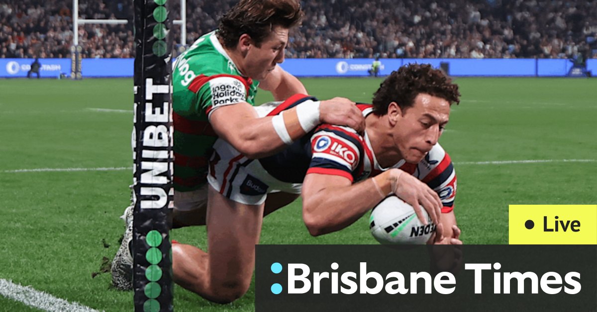 South Sydney Rabbitohs geleid naar terwijl James Tedesco ongebreidelde Sydney -hanen naar een andere finale tilt leidt