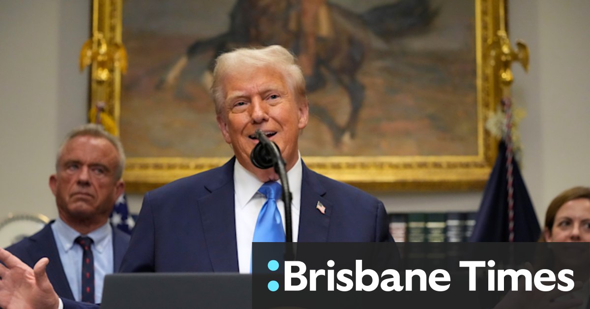 De Amerikaanse president waarschuwt tegen gebruik tijdens de zwangerschap, dringt aan op vertragingen in vaccin