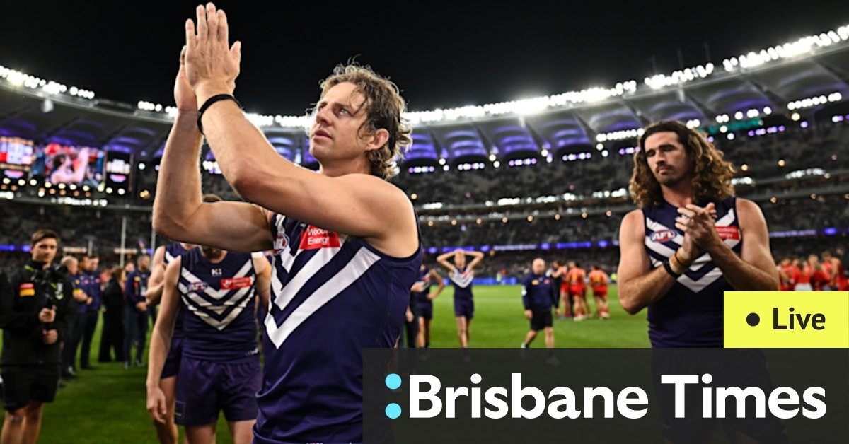 Volg de AFL Finals Week 1 Eliminatie definitieve scores, resultaten, kansen, squadrons en starttijd van Optus Stadium in Perth, David Swallow, Nat Fyfe