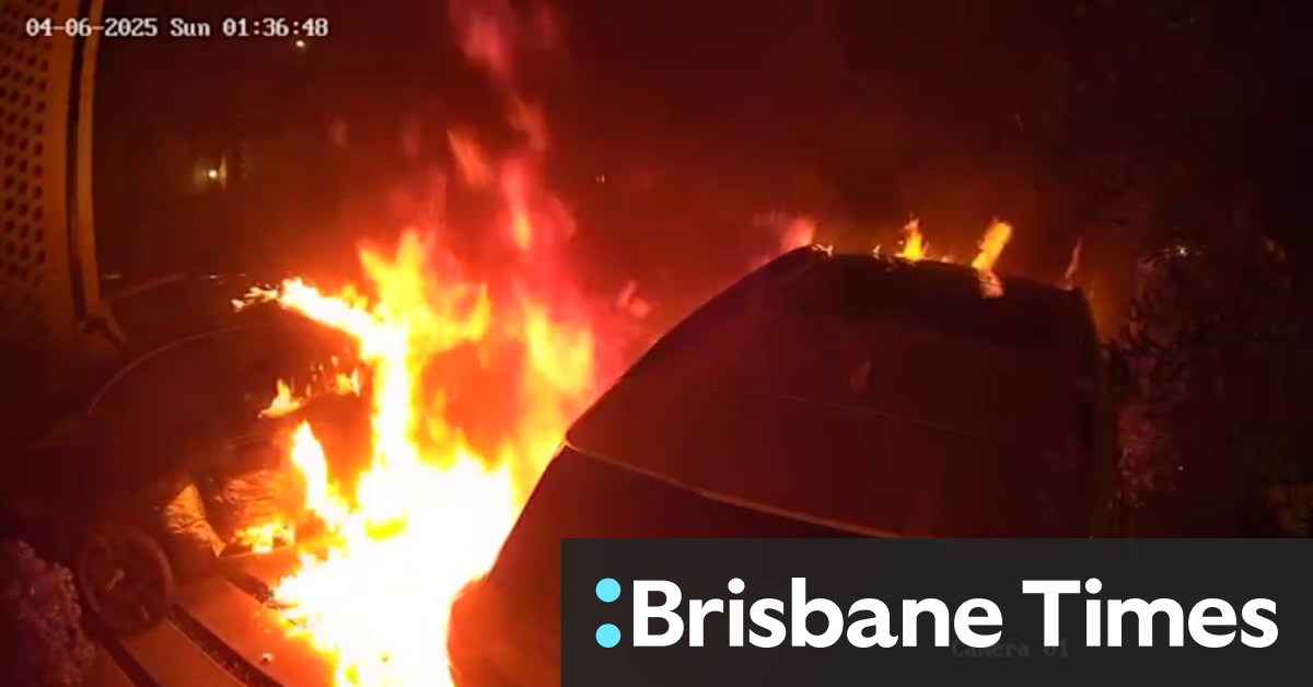 Politie geeft beelden van brandstichters vrij bij het bouwen van corruptie -sonde