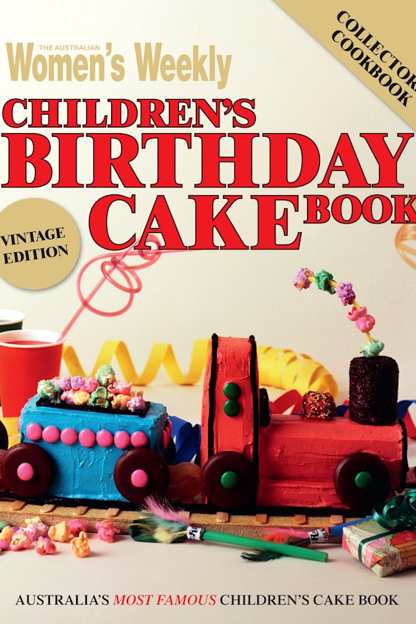Het Australian Women's Weekly Children's Birthday Cake Book, voor het eerst gepubliceerd in 1980.