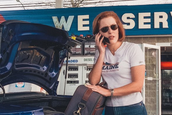 Gillian Anderson in de X-Files-aflevering