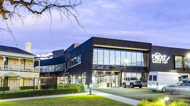 De NextGen-sportschool op het landgoed Tullamore in Doncaster.