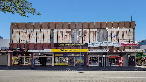 Het Grand Theatre op 8-10 Paisley Street, Footscray.