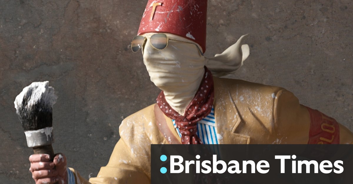 Archibaldprijswinnaar Tim Storrier debuteert met ‘The Splotcher’ tijdens Bondi Walk