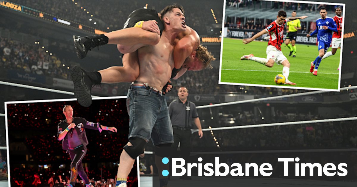 WWE-ster John Cena houdt laatste Australische wedstrijd ooit