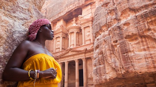 Lonely Planet-auteur Jessica Nabongo Petra, Jordanië 
