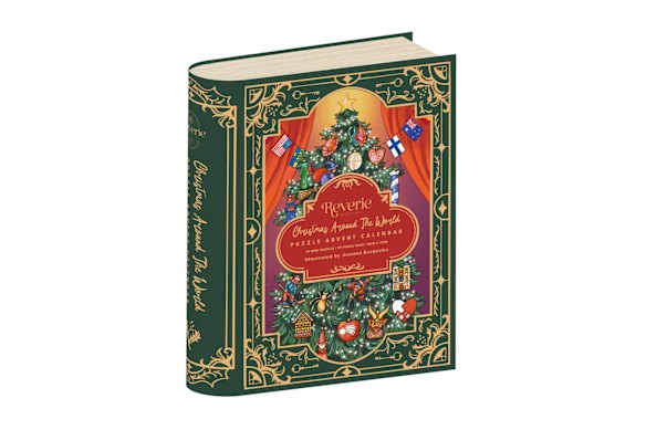 Reverie Puzzles' Christmas Around The World puzzel-adventskalender, $ 149,99.