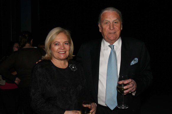 Wetten in 2007 met zijn vrouw Caroline, die hij “de prinses” noemde.