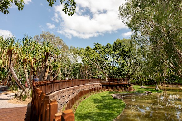 De omvang van de Australia Zoo is verbijsterend.