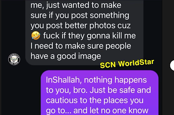 Suman Mokhtarian stuurde een bericht naar het Instagram-account kort na een vermeende aanslag op zijn leven in april. Hij zou in oktober zijn vermoord.