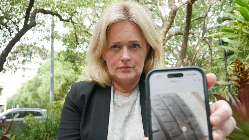 Burgemeester Jos Mitchell van Redland City zegt dat er schroeven in de auto’s van haar familie buiten het huis zijn geboord