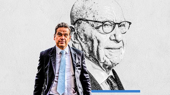 Lachlan Murdoch heeft een zware strijd te wachten.