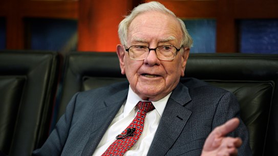 Warren Buffett in 2018. Het ‘Orakel van Omaha’ heeft zijn voornemen aangekondigd om af te treden als hoofd van Berkshire Hathaway.