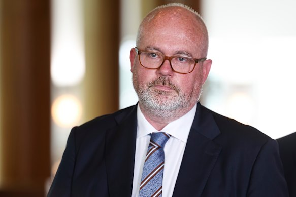 Minister van Industrie en Innovatie en minister van Wetenschap Tim Ayres.